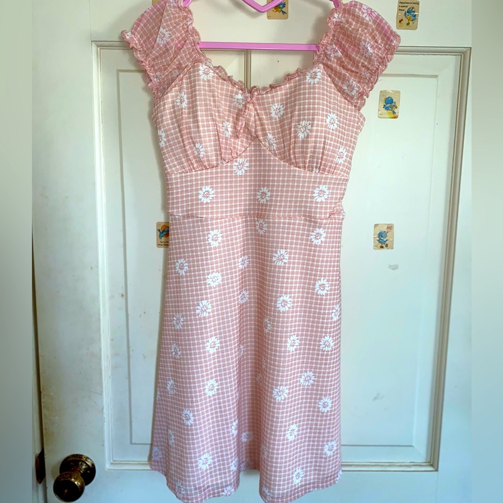 🩷Pink Cottagecore Picnic dress🩷
